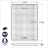 Nordic Ware 2 Piece Half Sheet With Oven-safe Grid - Silver : Target