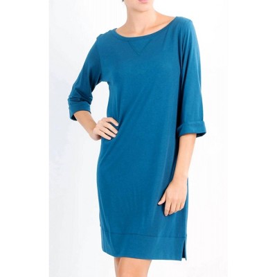 Women's Malibu Quarter Sleeve Lounge Dress - Twelve Eighty Eight