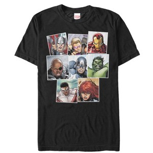 Men's Marvel Avengers Polaroid T-Shirt - 1 of 4