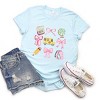 Simply Sage Market Coquette Watercolor School Chart Short Sleeve Tee - 3 of 4