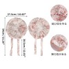 Unique Bargains Women's Faux Silk Floral Hair Bonnet - 4 of 4