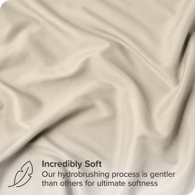 Sand Hypoallergenic Cotton Polyester Euro Pillow Shams