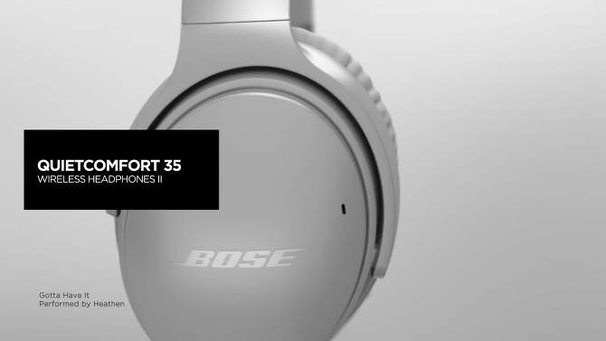 Bose QuietComfort 35 Noise Cancelling Bluetooth Wireless Headphones II - Rose Gold, 2 of 7, play video