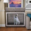 LOVMOR 38.3"L X 23.4"W X 32"H Multi-Functional Pet Crate and Side Table - 3 of 4