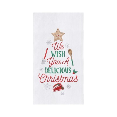 C&F Home Delicious Christmas Flour Sack Kitchen Towel