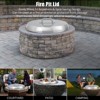 Orieon 20" Round Stainless Steel Fire Pit Lid with Handle – Fits Bonfire & Drop-In Pits, Rustproof Outdoor Cover for Patio & Camping. - 2 of 4