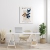 Stupell Industries Bold Modern Botanicals Leaf Silhouettes Matisse Text  Canvas Art - 3 of 4