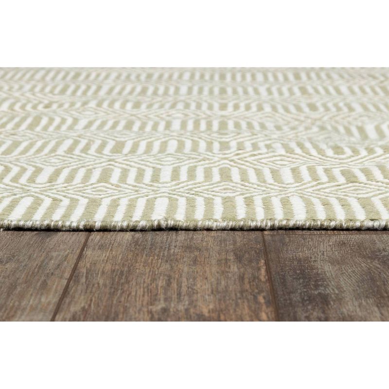 Newton Holden Hand Woven Recycled Plastic Indoor/Outdoor Rug Green - Erin Gates by Momeni, 4 of 10