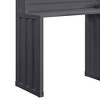 Cargo 47" Desks Gunmetal - Acme Furniture - 4 of 4