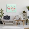 Stupell Industries Silly Flamingos Toilet Paper Canvas Wall Art - 2 of 3