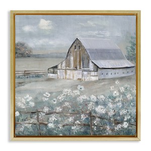 Stupell Industries Blooming Farmhouse Meadow, 18" x 18" - 1 of 4