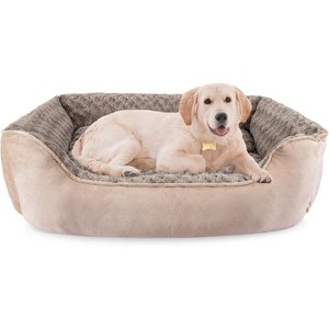 Rectangle Dog Bed for Large Medium Small Dogs - Washable Orthopedic Sofa Bed, Soft Breathable Puppy & Pet Cuddler - 1 of 4