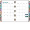 HARDCOVER 2026 Planner, 5.5"x8": 14 Months (Nov 2025-Dec 2026), Daily/Weekly/Monthly,  Bookmark, Pocket Folder w Sticky Notes (Colorful Butterflies) - 4 of 4