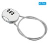 Unique Bargains Gym Locker Small 3-Digit Combination Padlocks - 3 of 4