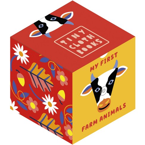 My First Farm Animals - (tiny Cloth Books) By Happy Yak (bath Book) : Target