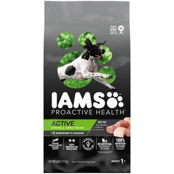 IAMS ProActive Health Active with Chicken and Turkey Dry Dog Food - 6lbs