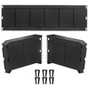 Deluxe Black Ring Guard Rail Barricade Set for WWE & AEW Wrestling Action Figures - image 2 of 2