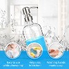 Aoibox Glass Soap Dispenser with Rust Proof Stainless Steel Pump for Kitchen and Bathroom, Refillable Liquid Hand Soap Dispenser for Countertop - 4 of 4