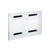 Azar Displays Clear Acrylic Magnet Back Sign Holder Frames, 2-Pack - 3 of 4