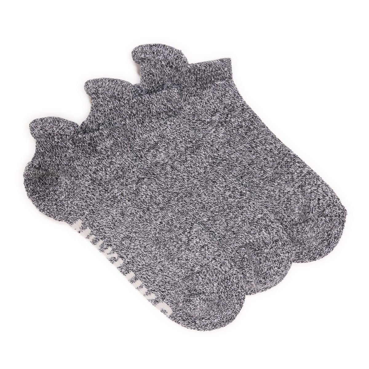 Muk Luks Women's 3 Pack Cotton Compression Ankle Socks
