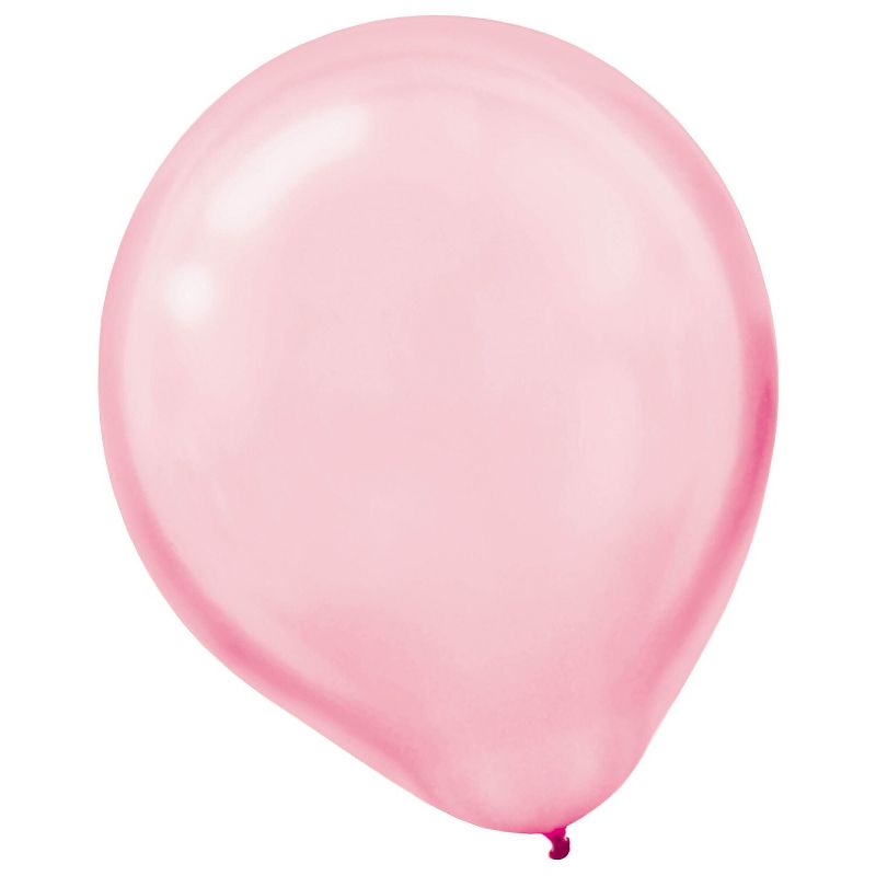 Amscan Pearlized Latex Balloons 12" Assorted Colors 16/Pack 15 Per Pack (113400.99), 4 of 6