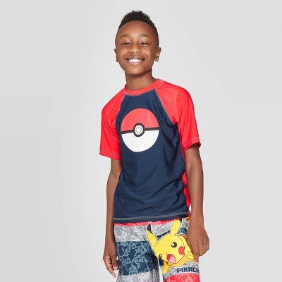 pokemon swim shirt