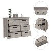 NicBex Modern 5-Drawer Dresser Wooden Storage Cabinet with Spacious Drawers Dresser for Closet for Bedroom, Living Room, Hallway - 4 of 4