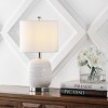 Tucana Table Lamp W/ USB Port - 19 Inch Height - TBL4099 - White - Safavieh - 4 of 4