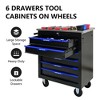VASIP Movable Rolling Lockable Double with Door Locker and Layered Partition for Auto Repair,Hardware - 3 of 4