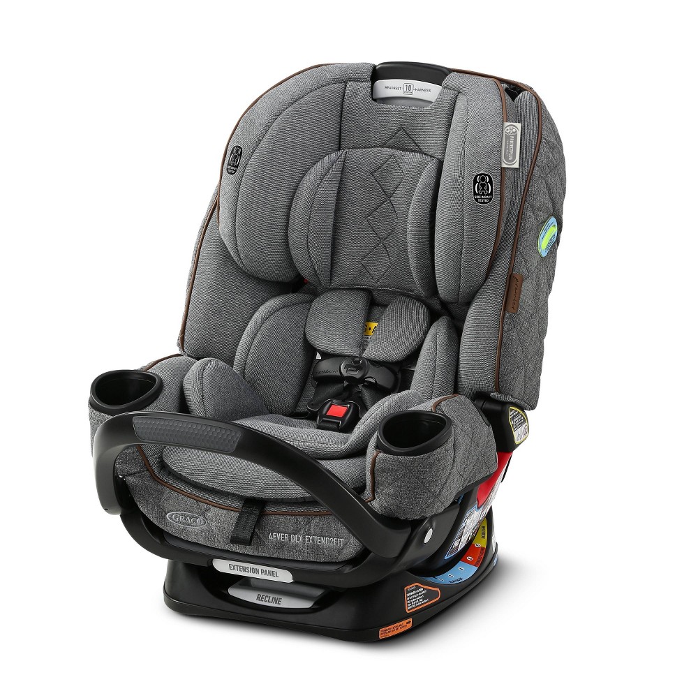 Graco Premier 4Ever DLX Extend2Fit 4-in-1 Convertible Car Seat with Anti-Rebound Bar - Savoy Collection -  80179077