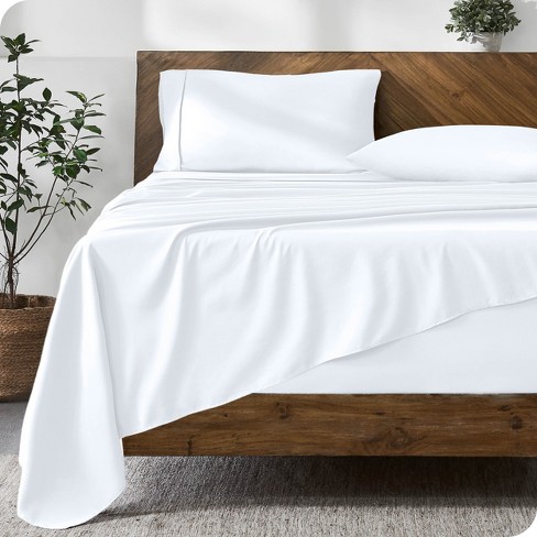 Queen White 6pc Microfiber Sheet Set By Bare Home : Target