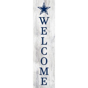 NFL Dallas Cowboys 48" Welcome Leaner - 1 of 3