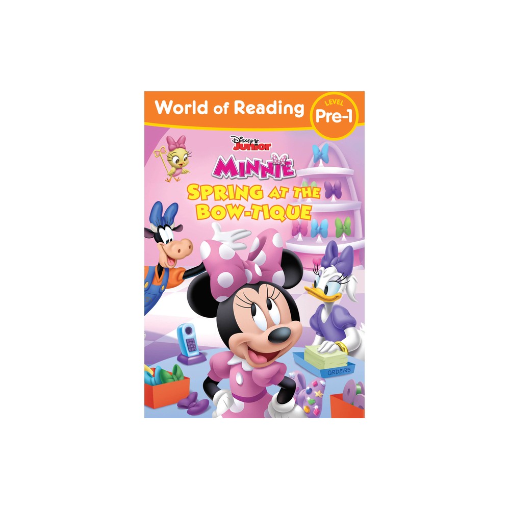 World of Reading Disney Junior Minnie Springtime with Minnie - by Disney Books (Paperback)