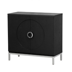 Bella Depot 34''W Storage Cabinet-Black - 1 of 4