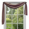 GoodGram Royal Ombre Crushed Semi Sheer Complete 3 Pc. Window Curtains & Scarf Set - 2 of 3