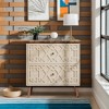 Hommoo Wood File Cabinet, 2-Drawer Filing Cabinet Storage Cabinet - 2 of 4