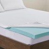 Gracie Mills Arroyo 2-inch Gel Memory Foam Mattress Topper with 3M Moisture-Wicking Cover - 4 of 4