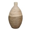 20'' x 11'' Tall Seagrass Woven Floor Vase Brown - Olivia & May: Bohemian Style, Indoor Use, Vietnam Crafted - 2 of 4