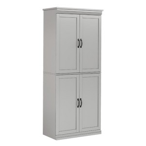 Pantry, 70" High Kitchen Pantry Cabinet with Doors and Adjustable Shelves, Freestanding Wood Cabinet for Bathroom, Dining Room, Living Room - 1 of 4