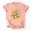 Simply Sage Market Farm Fresh Orange Watercolor Garment Dyed Tee - 2 of 4