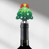 Unique Bargains Christmas Tree Cork Stopper Aluminum Alloy Wood 1 Pc - 2 of 3
