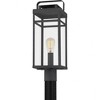Quoizel Lighting Keaton 1 - Light Post Light in  Mottled Black - 4 of 4