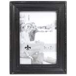 Lawrence Frames 5"W x 7"H Durham Weathered Black Wood Picture Frame 746557