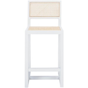 Seika Rattan Counter Stool - BST9502 - Safavieh - 1 of 4