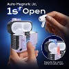 HTUTWOO Auto-Open For AirPods Pro 2nd/1st Gen Case With Built-in Magnets, Compatible With Mag-Safe Charging, With Air-AL Carabiner - 2 of 4