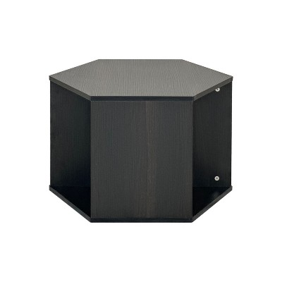 NicBex 23.62 Inch Hexagonal Coffee Table with Storage Shelf,Side Table for Living Room,Bedroom
