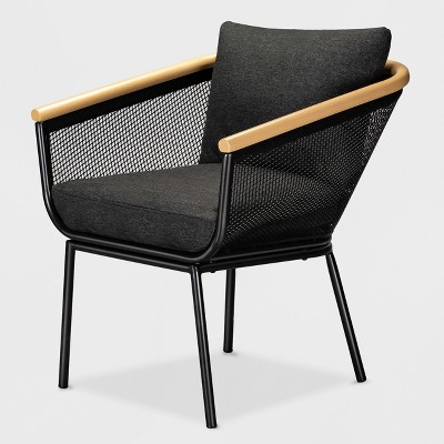 black wicker chair target