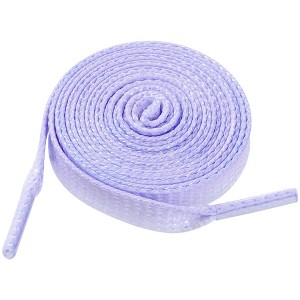 INSPIRE CHIC Wide Flat Gradient Colored Shoelaces for Sneakers 1 Pair - 1 of 4
