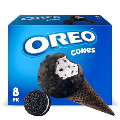 Nestle Frozen Oreo Ball Top Cone - 8ct/36.8 Fl Oz : Target