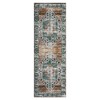 Vintage Rug Soft Oriental Floral Printed Carpet Washable Rug Living Room Bedroom Rug - 2 of 4